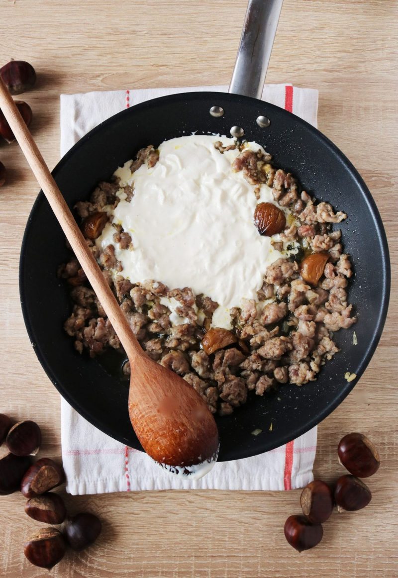 Pasta Con Castagne E Salsiccia Dissapore