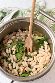 Aggiungete i fagioli