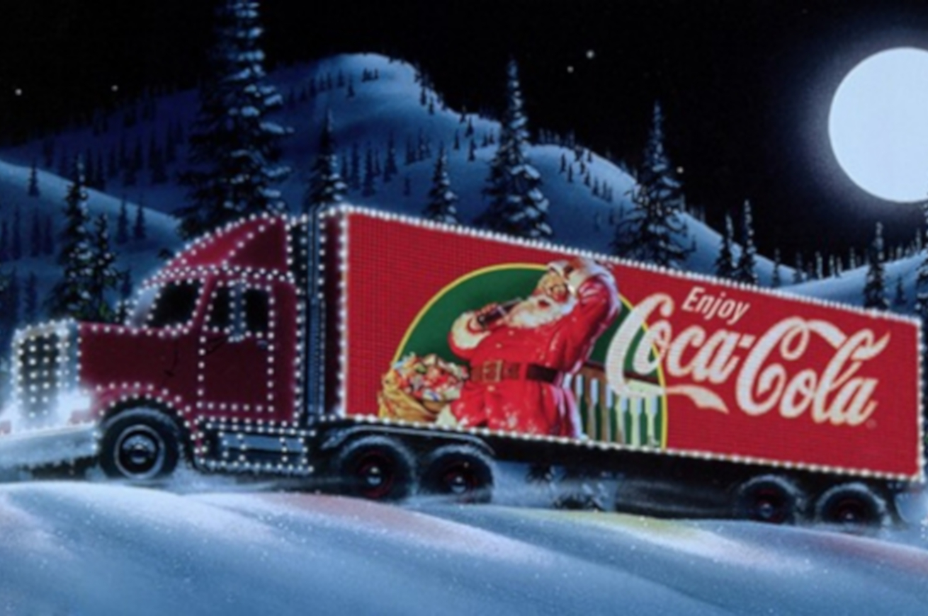 coca cola Christmas Truck Tour