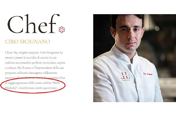 Ciro Sicignano: lo chef del ristorante Lorelei profetizza la stella Michelin?