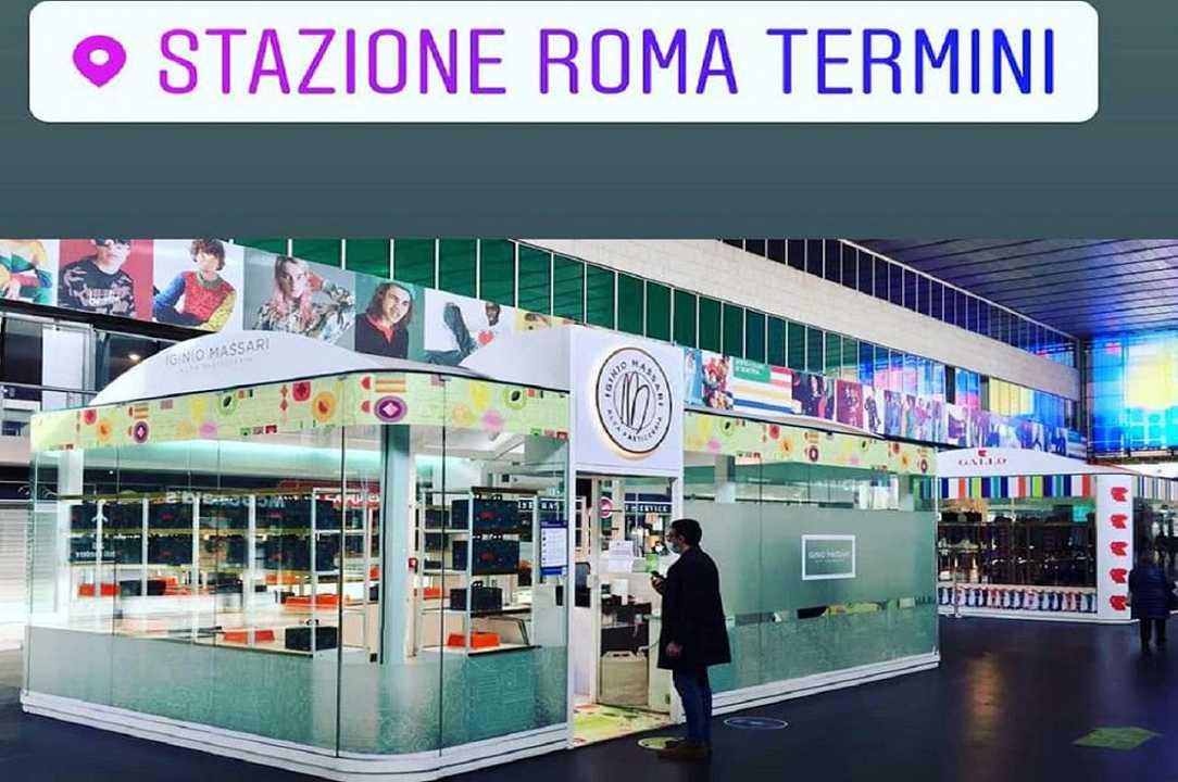 Iginio Massari apre un Pop up shop alla Stazione Termini di Roma