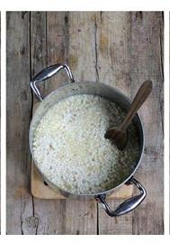 Tostate e cuocete il risoil riso