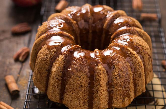 torta mele cannella sciroppo acero