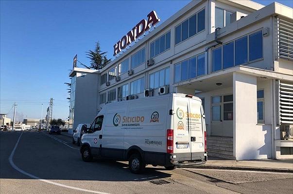 Honda Italia, colletta alimentare per donare 964kg di cibo ai bisognosi