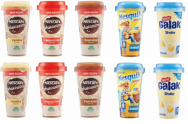 Nescafè Shakissimo, Nesquik shake e Galak Shake di LNPF Italia: richiamo per rischio chimico