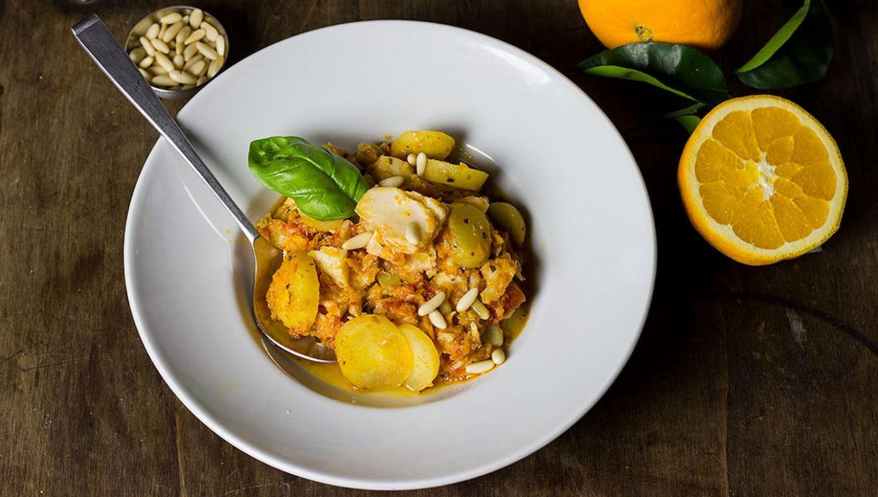 Stoccafisso alla ligure con patate