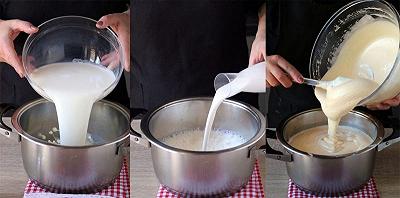 Aggiungete gli amidi