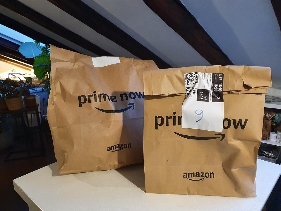 Fresh: come funziona la spesa consegnata in giornata di Bezos