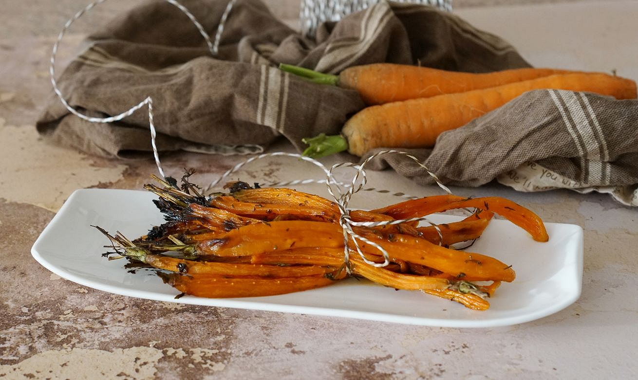 carote glassate al forno ricetta