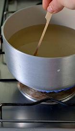 Controllate la temperatura dell'olio