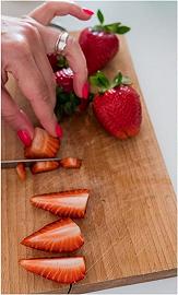 Tagliate le fragole