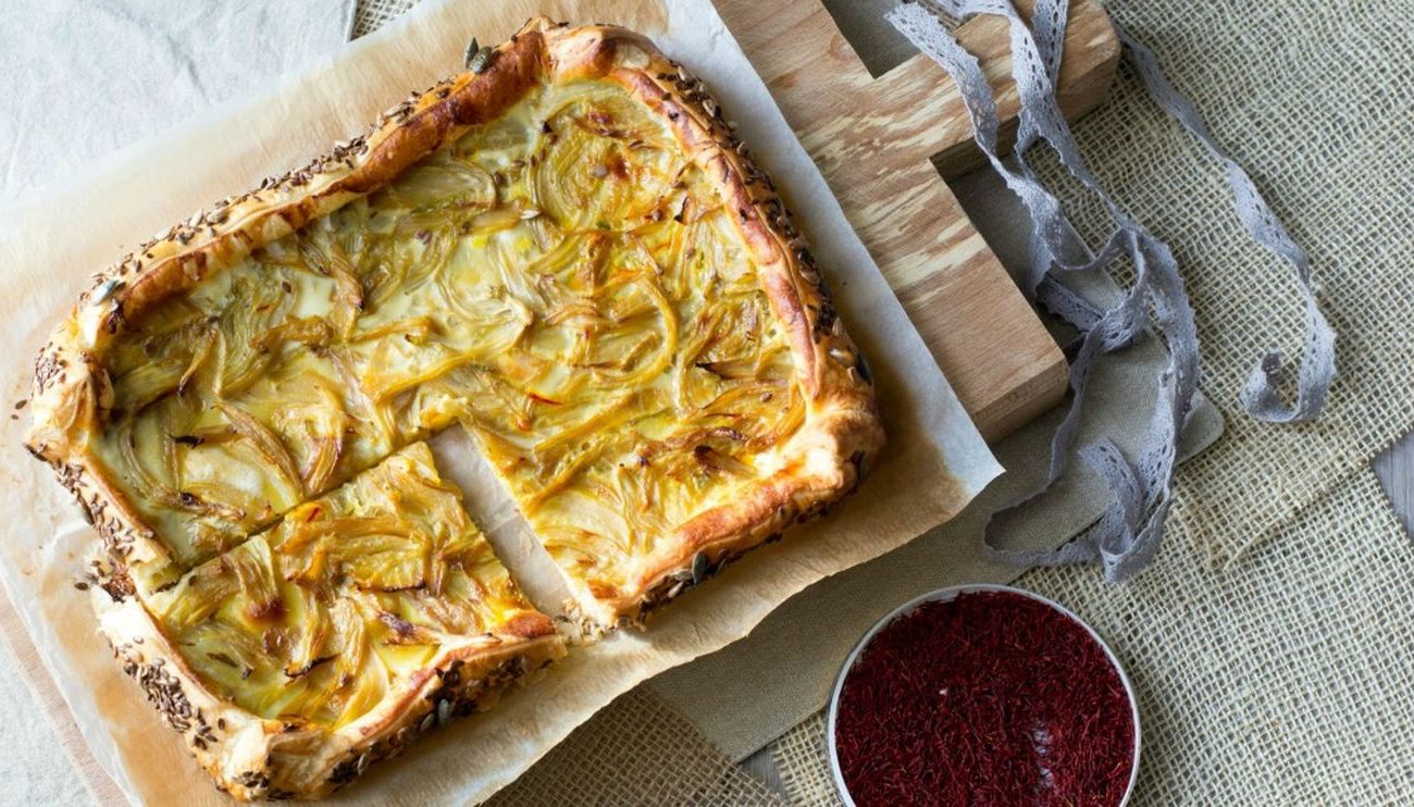 torta salata finocchi