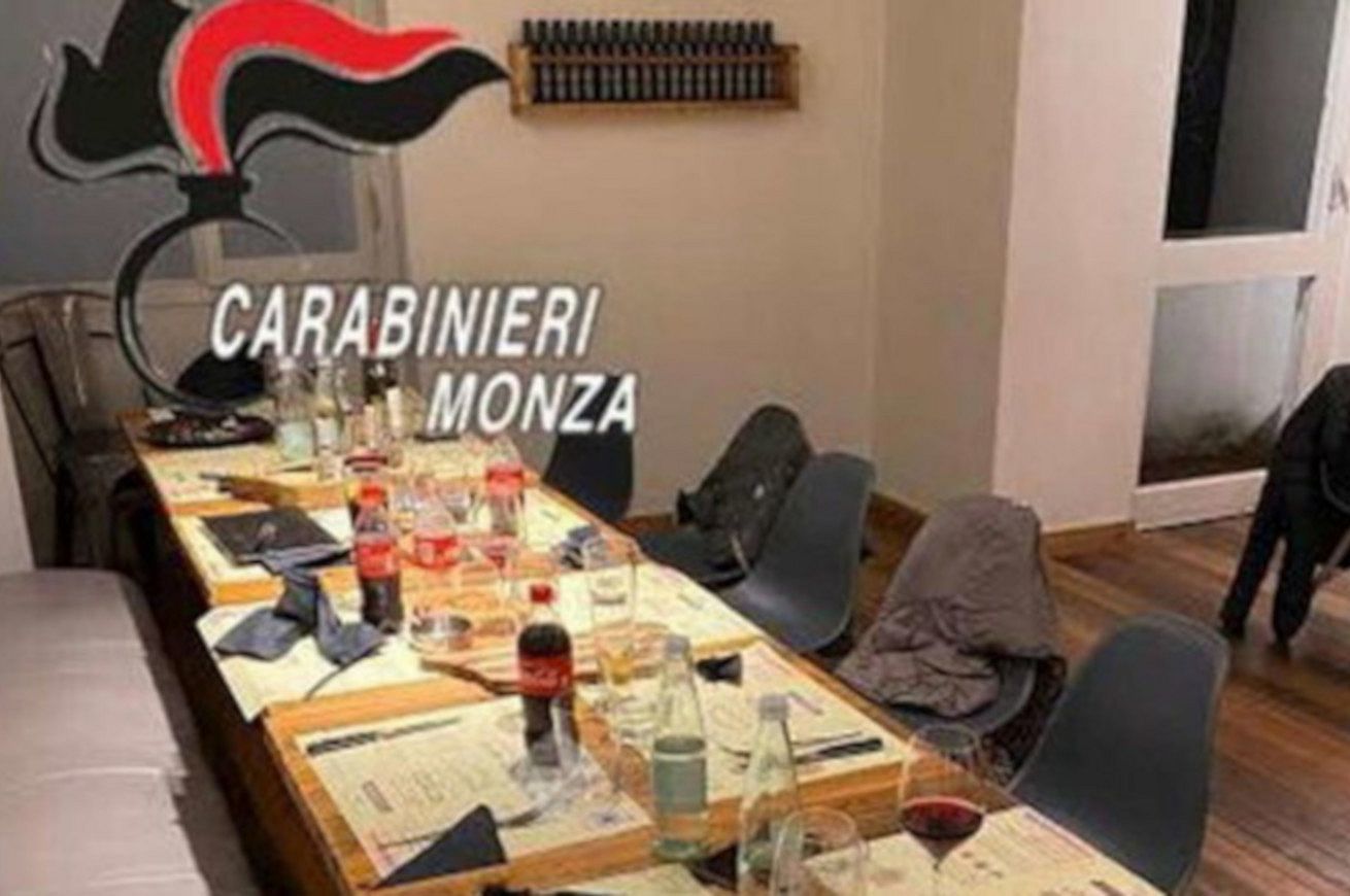 carabinieri monza ristorante
