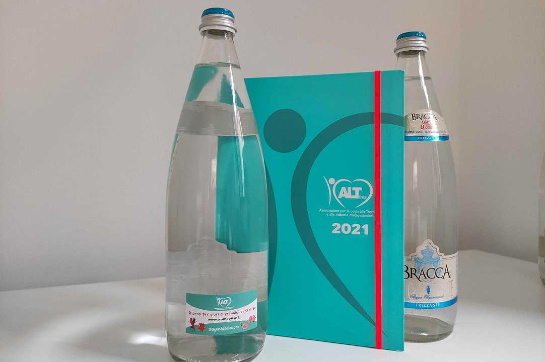 Acqua Bracca contro la trombosi: 2 milioni di bottiglie per la prevenzione