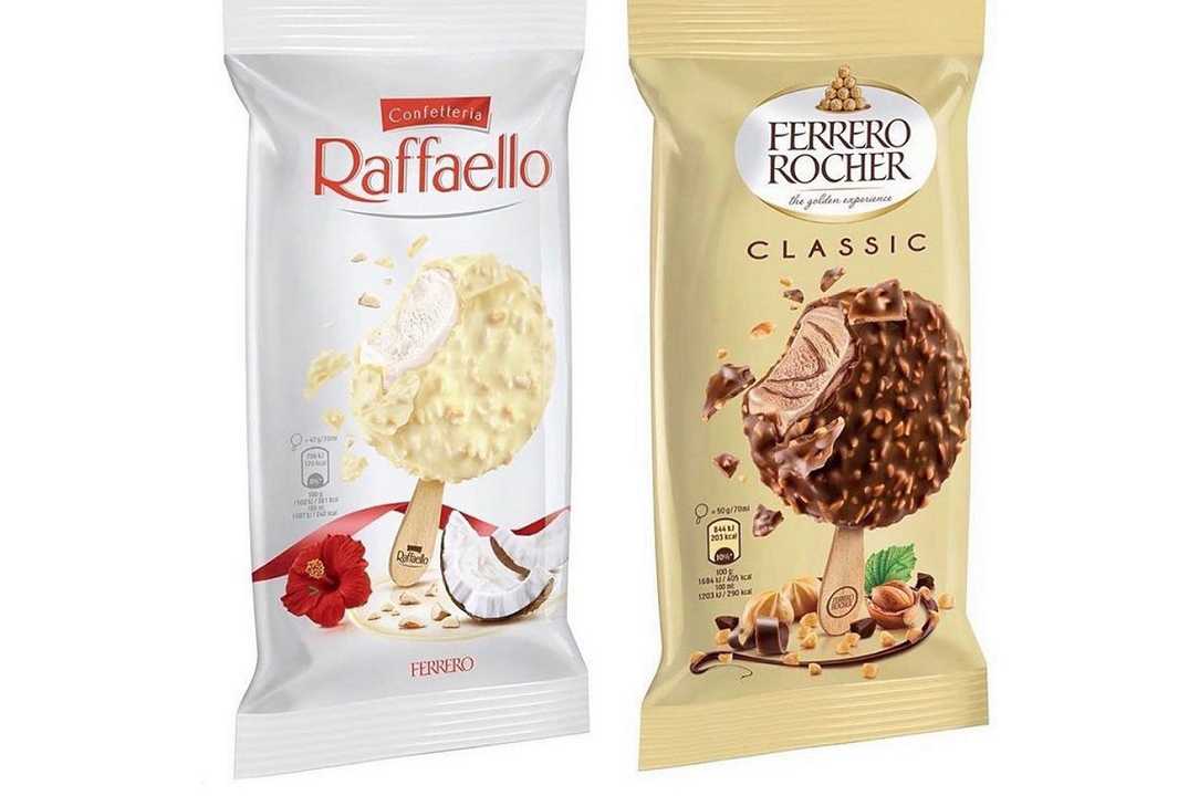 Ferrero ha due nuovi prodotti: i gelati al Rocher e al Raffaello