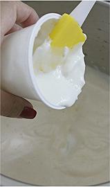 Aggiungete yogurt e olio