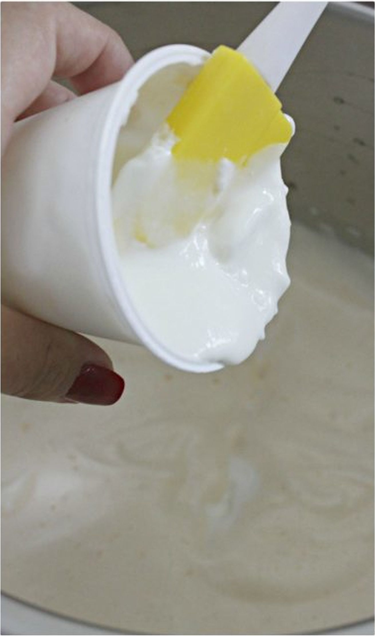 ciambellone alla menta yogurt