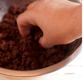 Pizzicate l'impasto