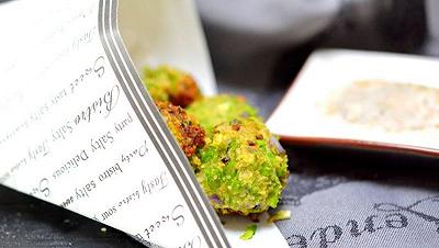 Friggete i falafel