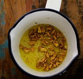 Preparate la vinaigrette