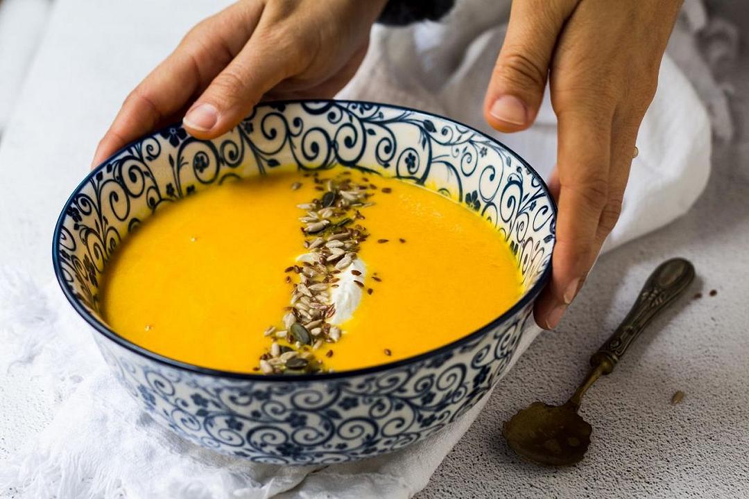 Vellutata zucca e ricotta