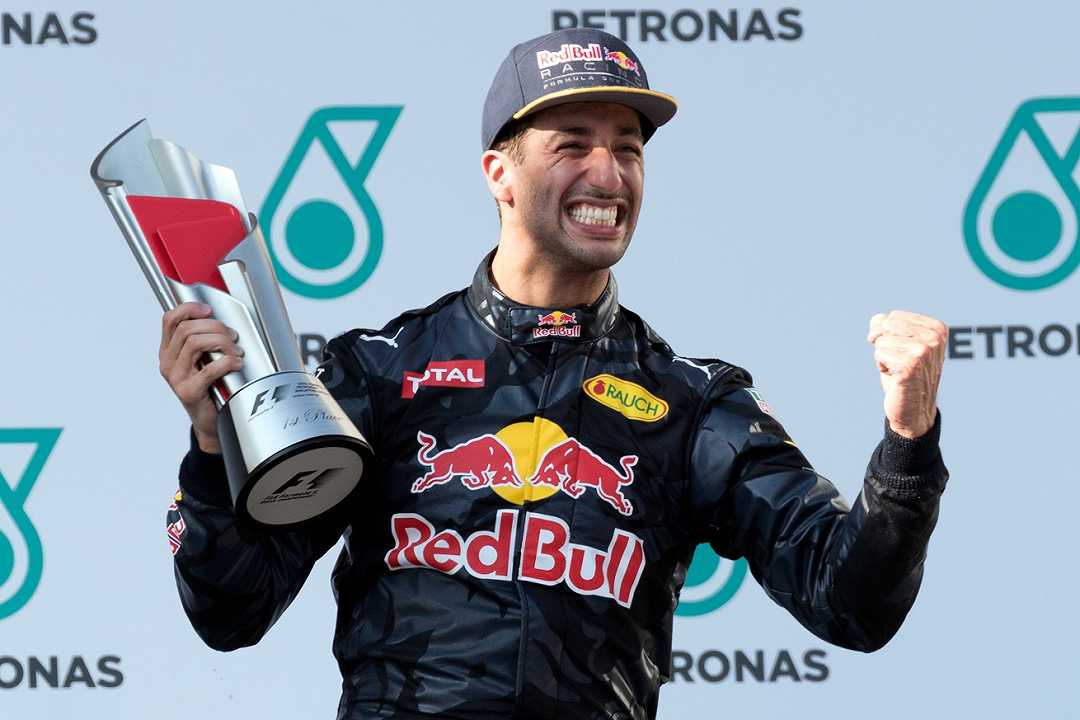 Daniel Ricciardo, pilota di Formula 1, lancia il suo vino rosso in edizione limitata