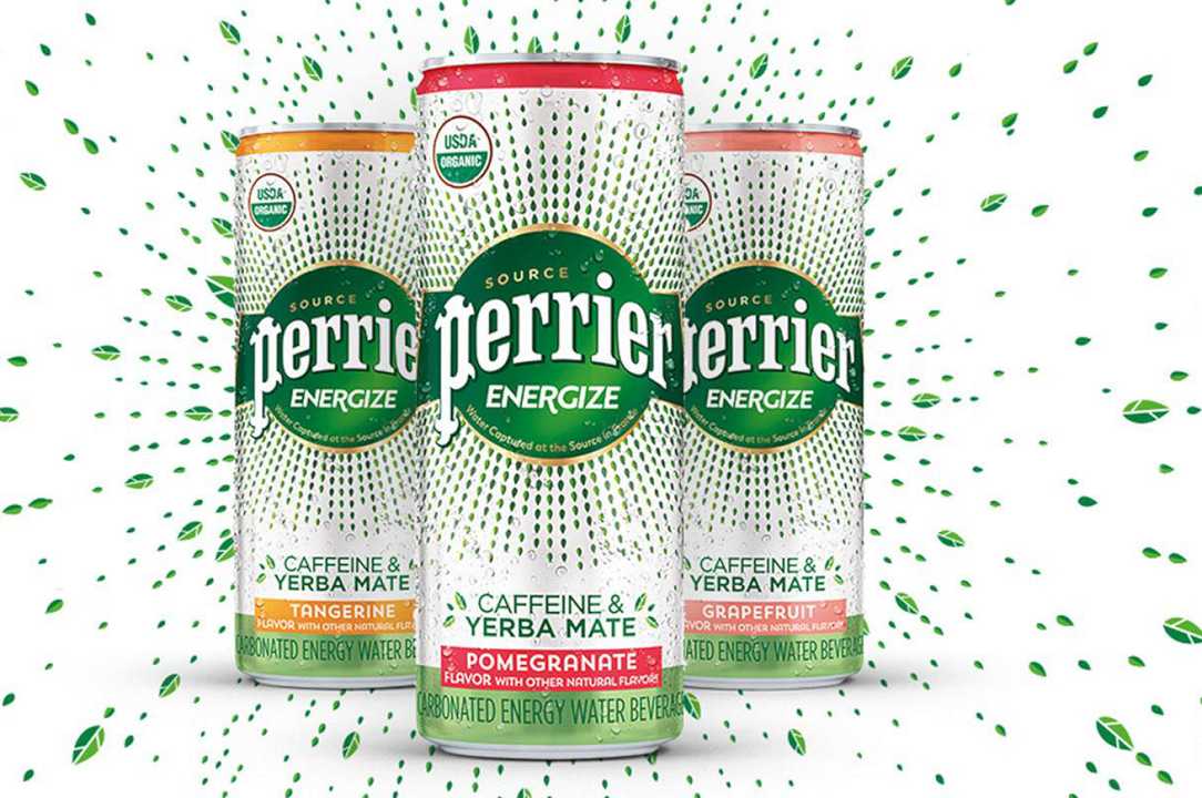 Perrier lancia il suo energy drink