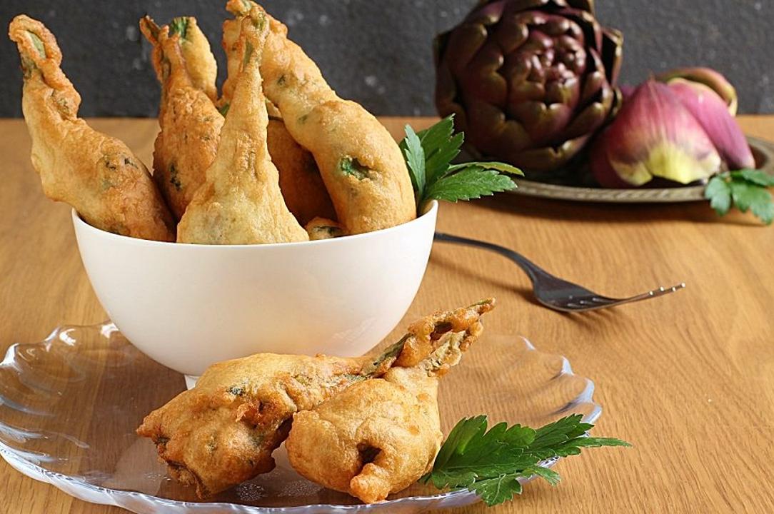 Carciofi fritti in pastella