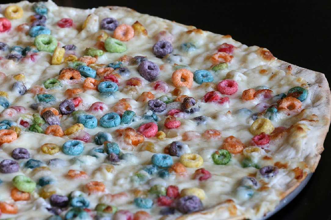 Pizza con i cereali: dall’Iowa la colazione che non vorreste vedere