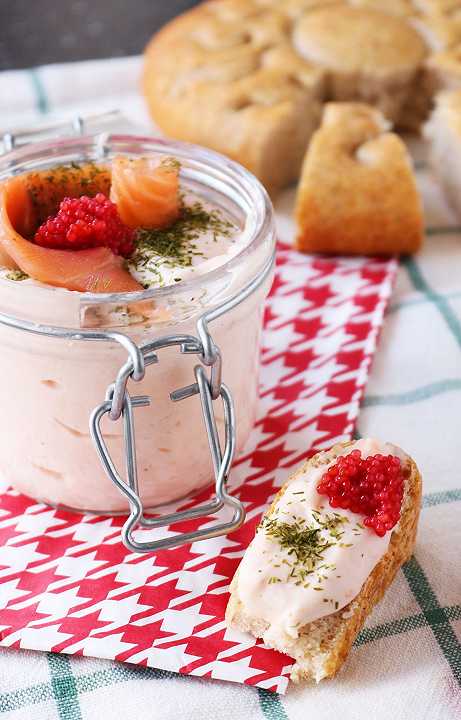 Mousse al salmone affumicato