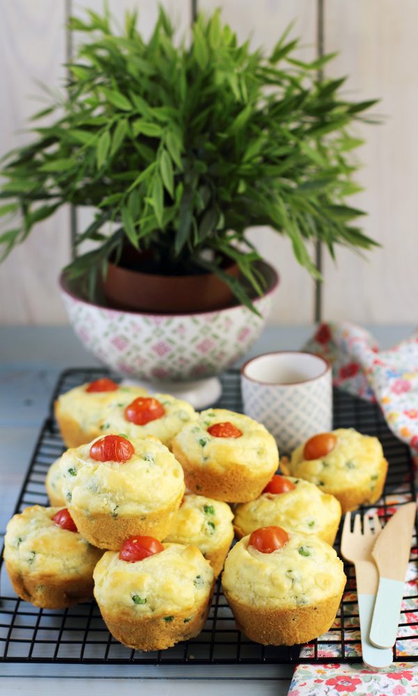 muffin pronti su griglia