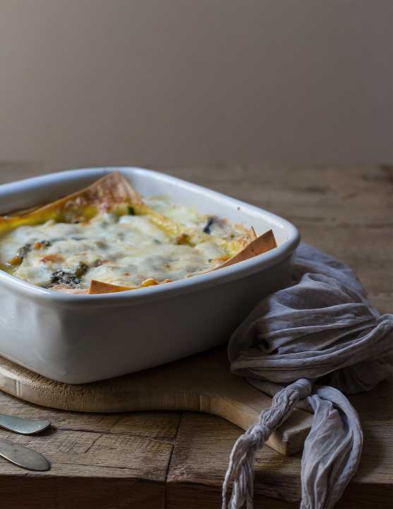 Lasagne con verdure primaverili