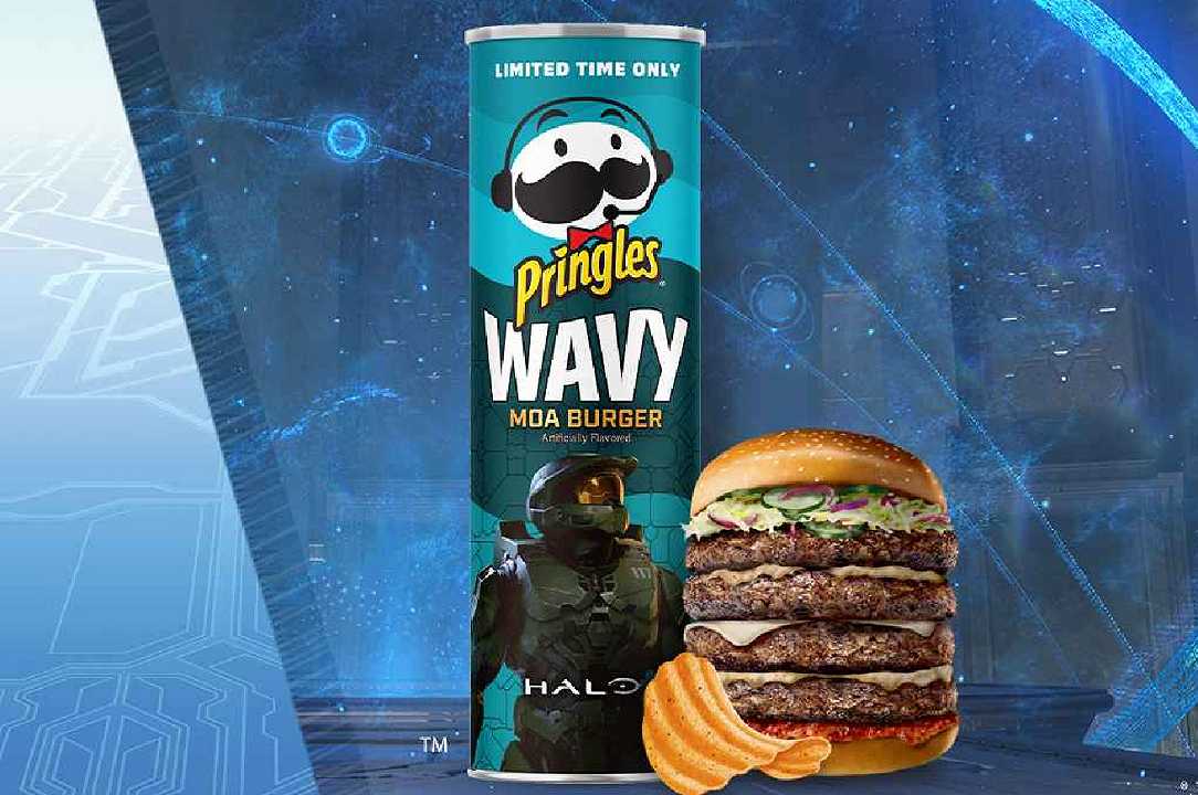 Pringles: in arrivo la versione al gusto “Moa burger”, lo struzzo di Halo