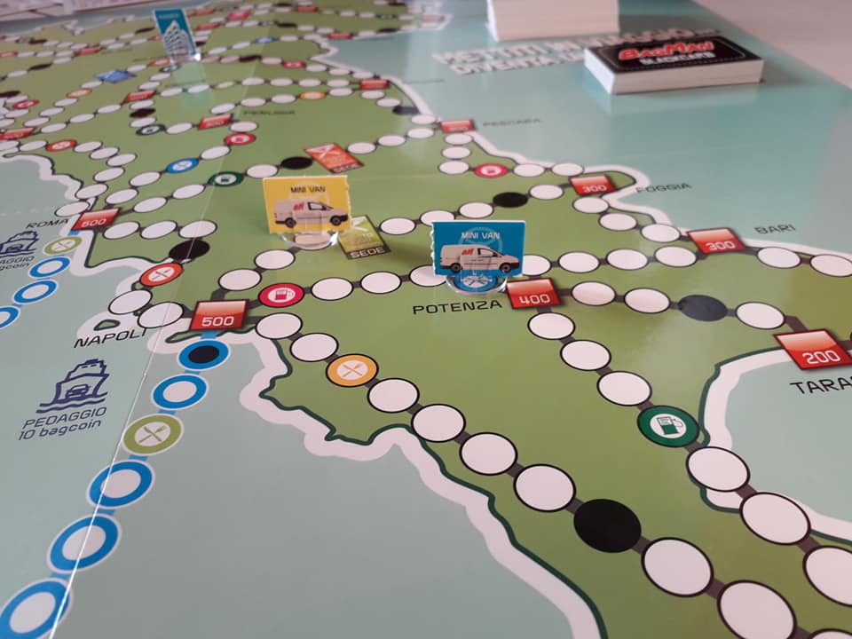 barman gioco da tavola corriere rider