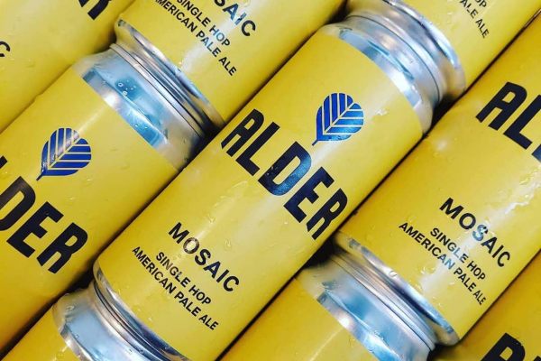 Lattine di Alder; Birra