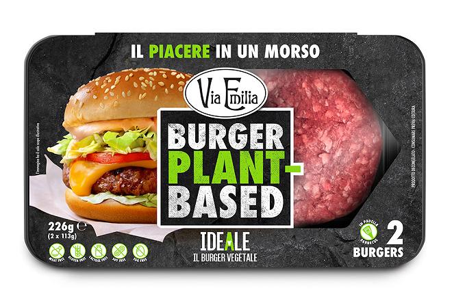 burger plant based Via Emilia
