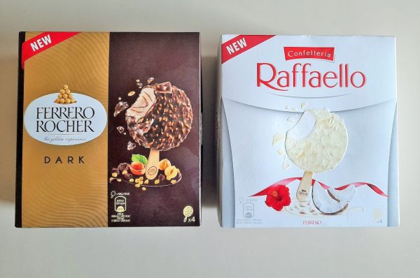 Ferrero Gelati; Rocher vs Raffaello