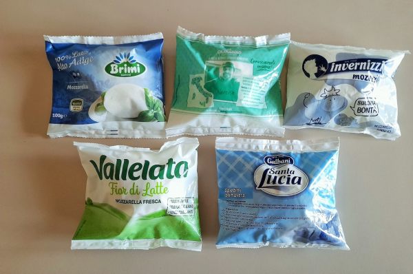 Mozzarella del supermercato: Prova d'assaggio