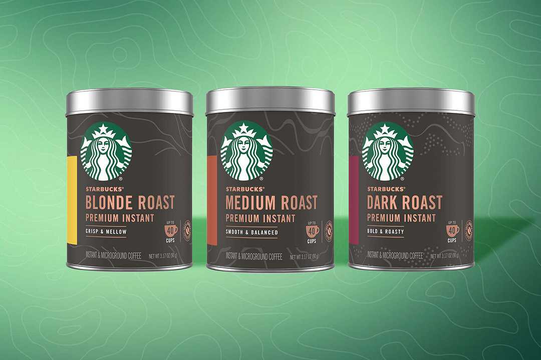 Starbucks lancia il caffè istantaneo premium, con 3 varianti di tostatura