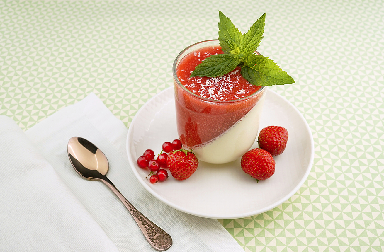 fragole gelatina