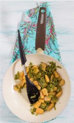 friggitelli saltati in padella con gli gnocchi