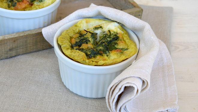 frittata monoporzione erbe