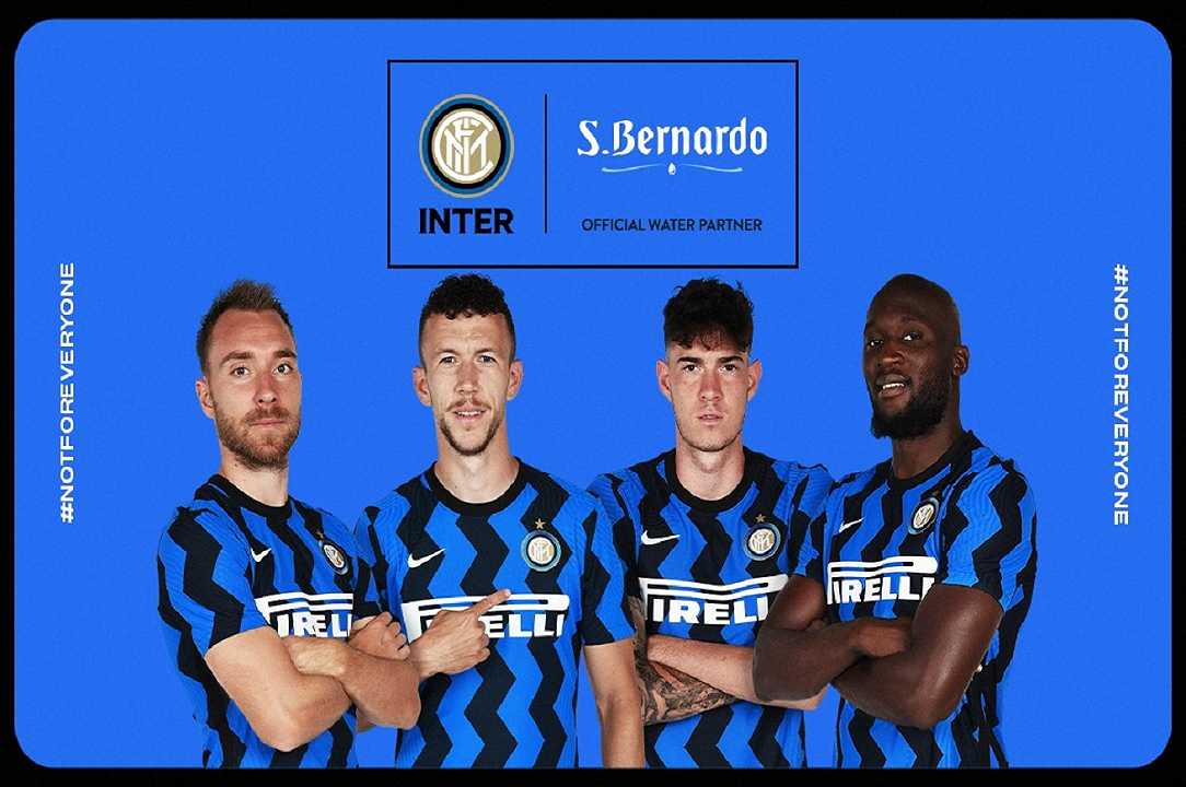 Acqua S. Bernardo diventa sponsor dell’Inter