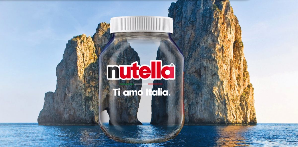nutella special edition ti amo italia
