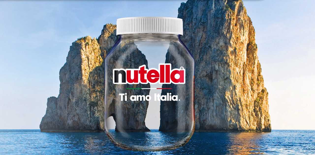 Nutella, la special edition Ti Amo Italia 2021 chiede l’aiuto dei consumatori