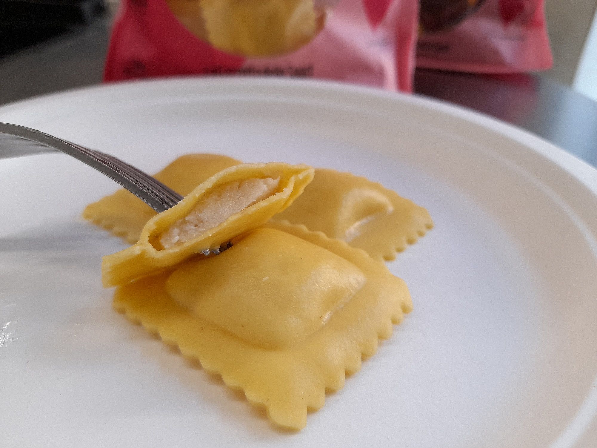 Ravioli al Baccalà Mantecato di Giocanni Rana