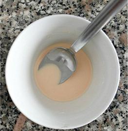 Stemperate il succo con l'amido
