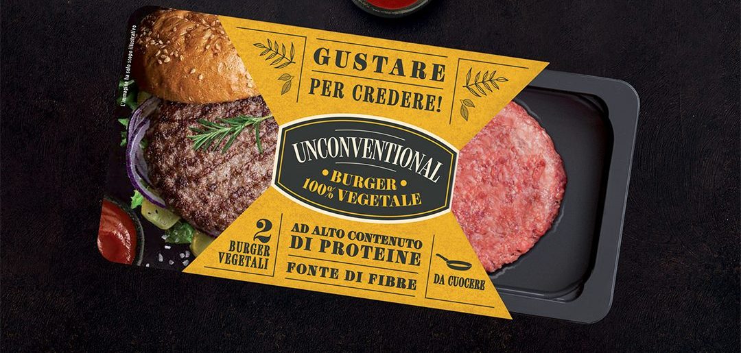 unconventional burger granarolo hamburger vegetale carne finta