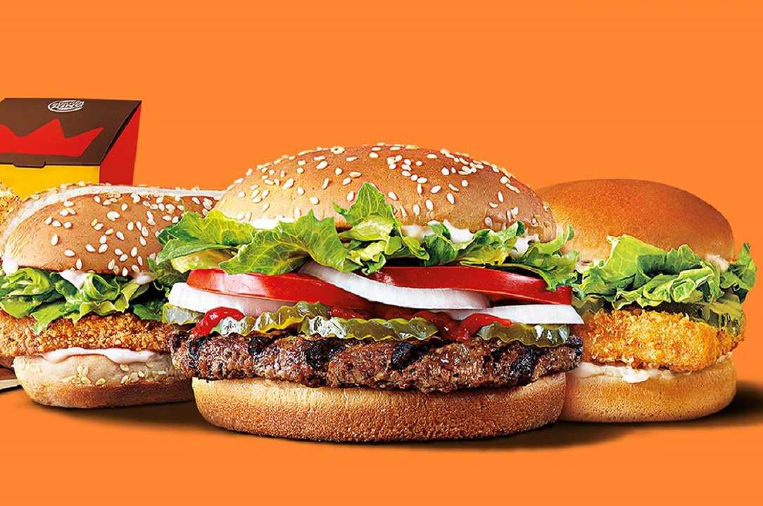 Burger King rimuove i coloranti artificiali dal suo menu
