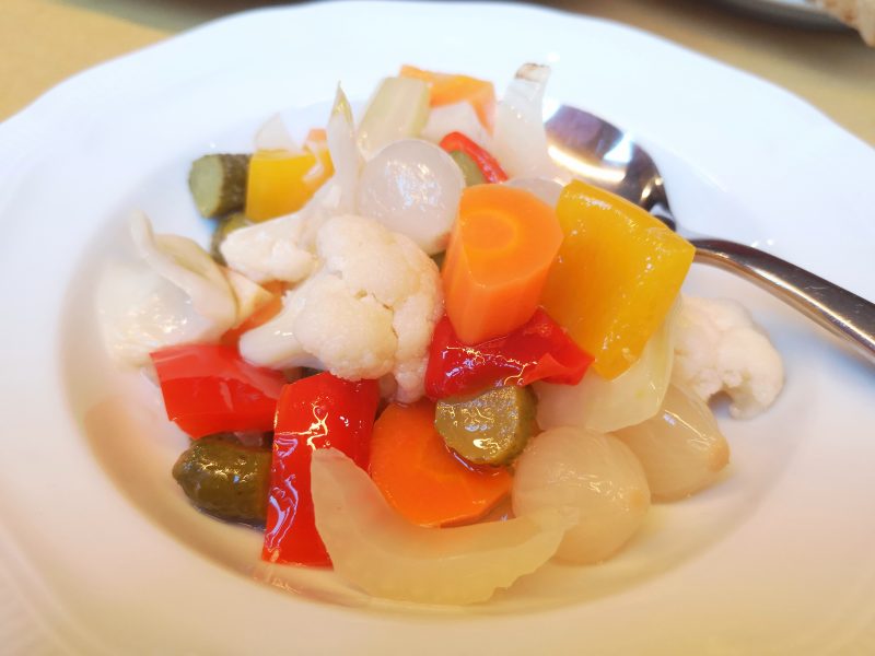 All'Osteria Bottega; Bologna; giardiniera